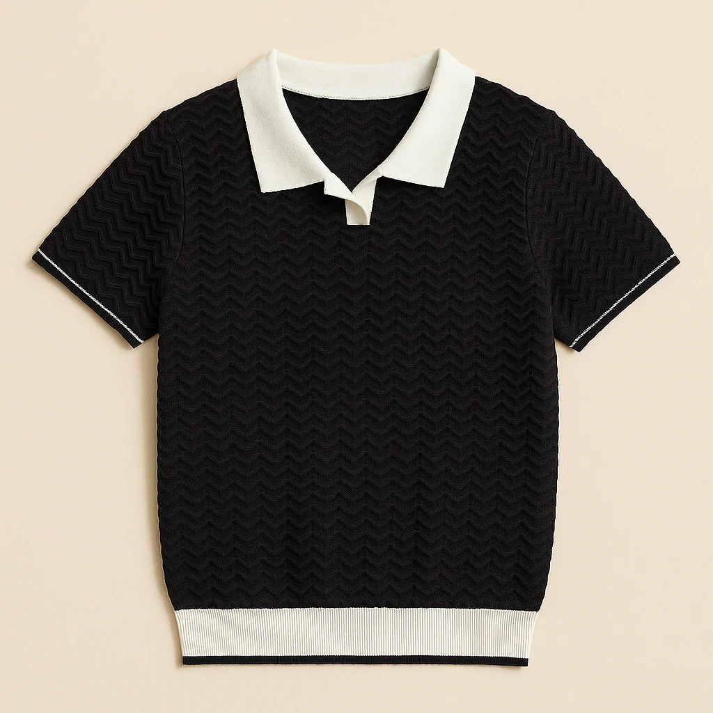 Louis | POLO SHIRT IN RICCIO FABRIC - Image 8