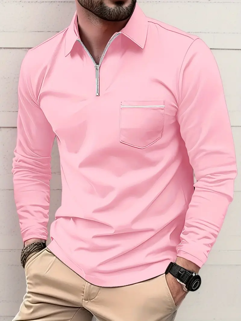 Louisa® | Long Sleeve Zipper Shirt For Spring - Image 7