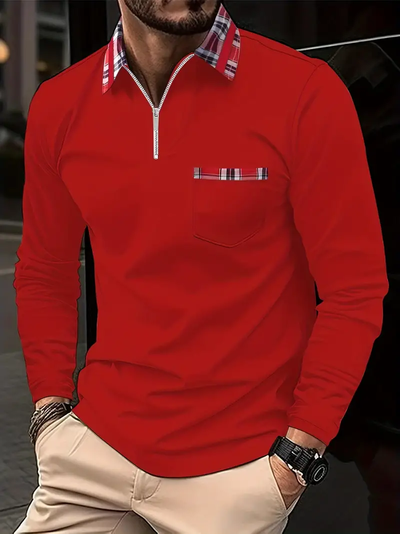 Loye® | Casual Long Sleeve Shirt In Vintage Style - Image 3