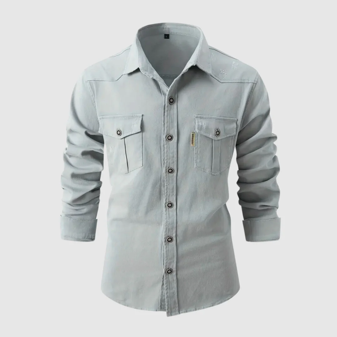 Luca | Laurens - Trendy blouse for men - Image 3