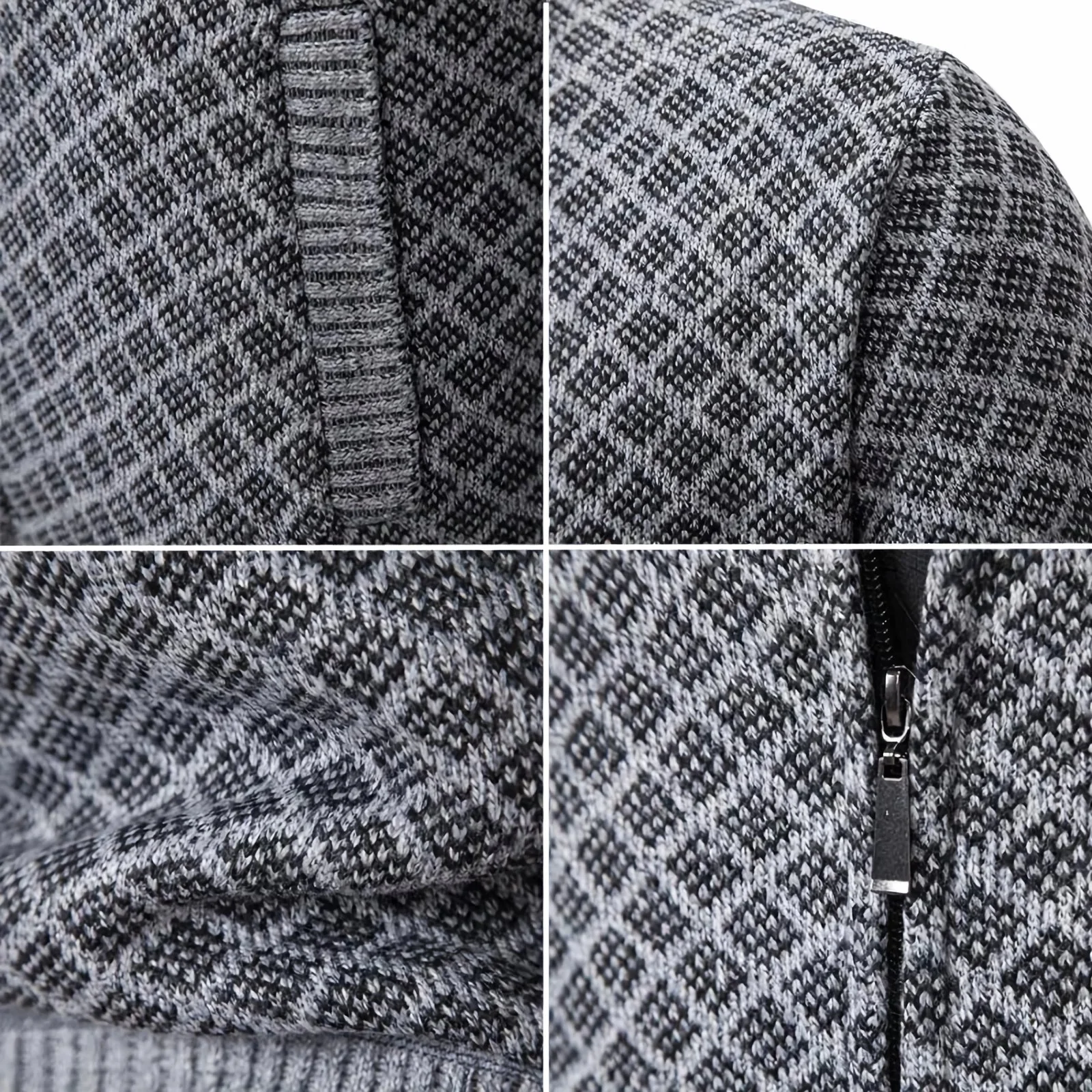 Lucas® | Cardigan Casual Con Zip - Image 3