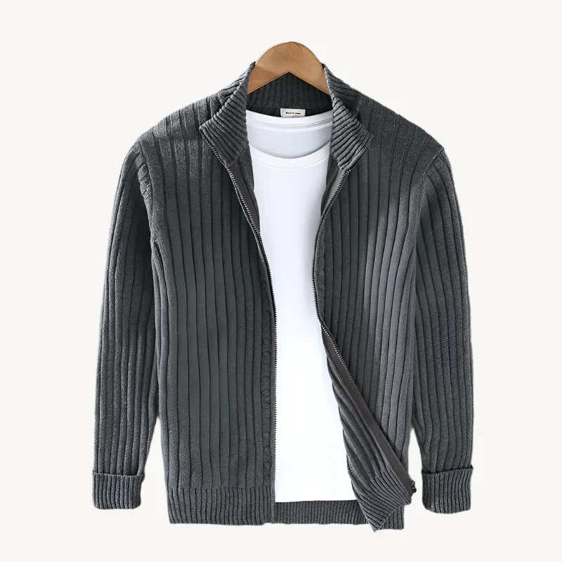 Lucas® | Modern Cardigan With Zip - Image 3