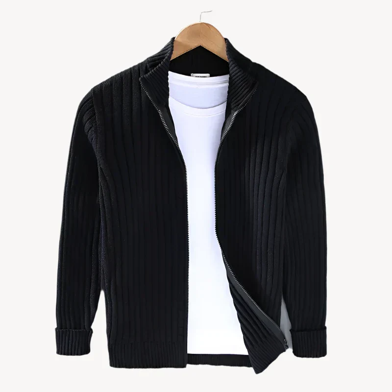 Lucas® | Modern Cardigan With Zip - Image 4