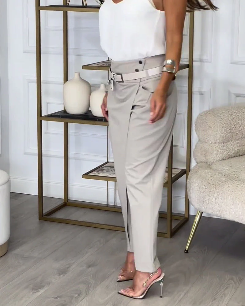 Lucas® | Pantaloni Patchwork Chic - Image 4