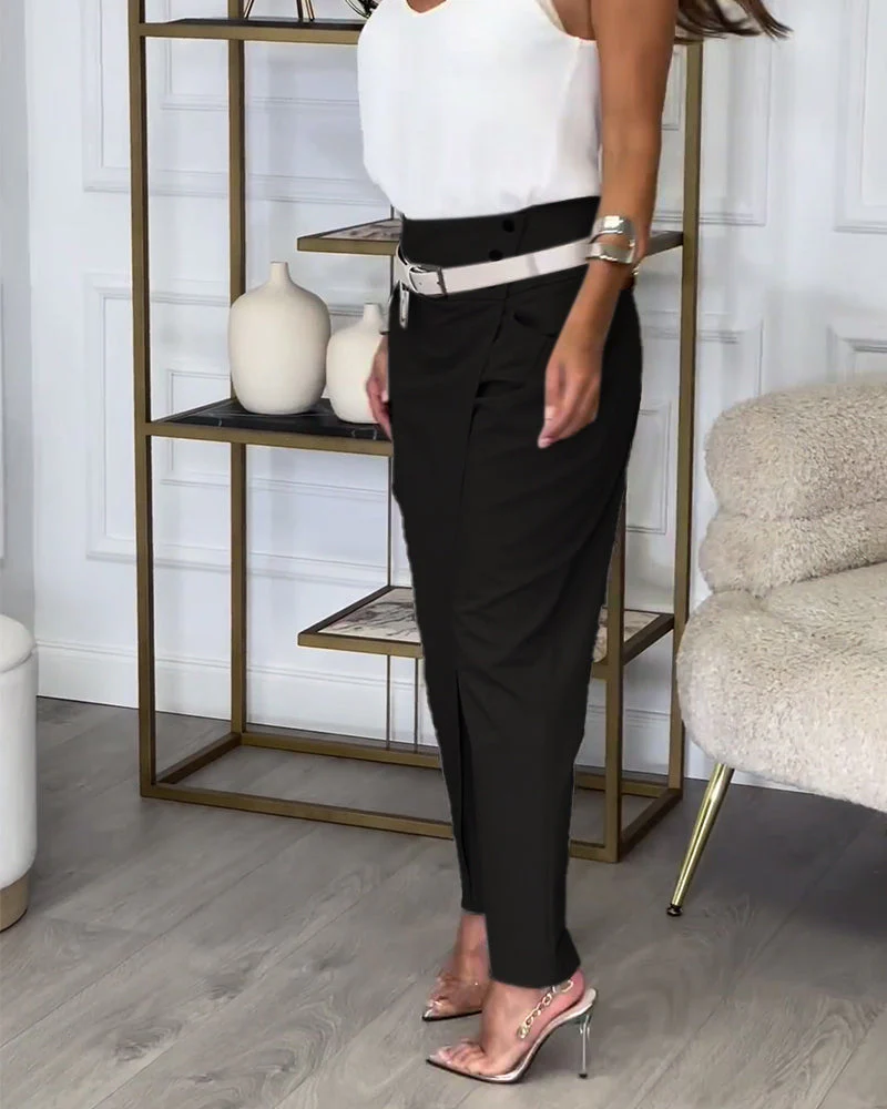 Lucas® | Pantaloni Patchwork Chic - Image 8