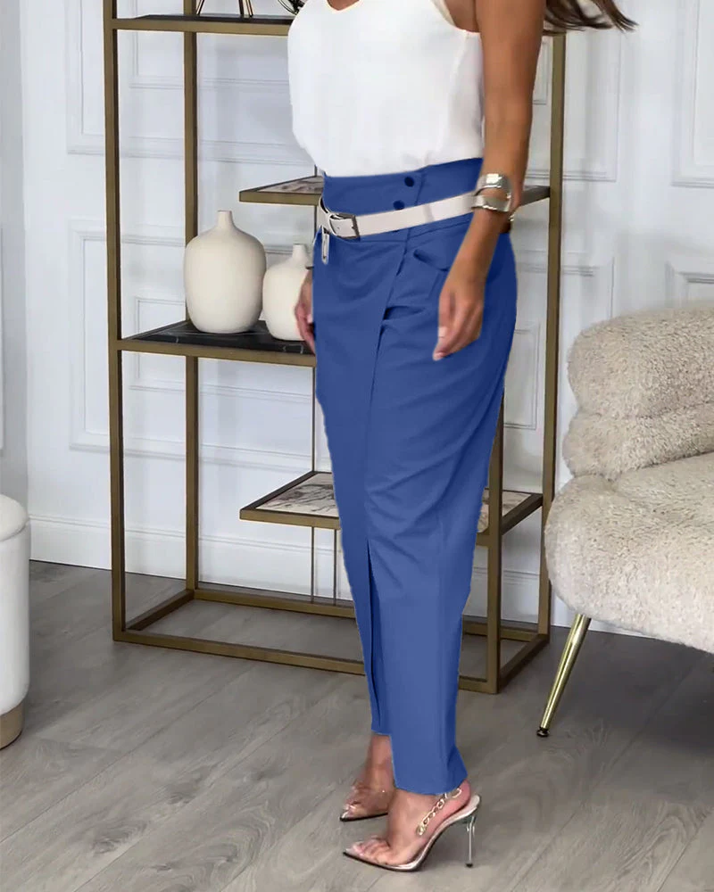 Lucas® | Pantaloni Patchwork Chic - Image 9