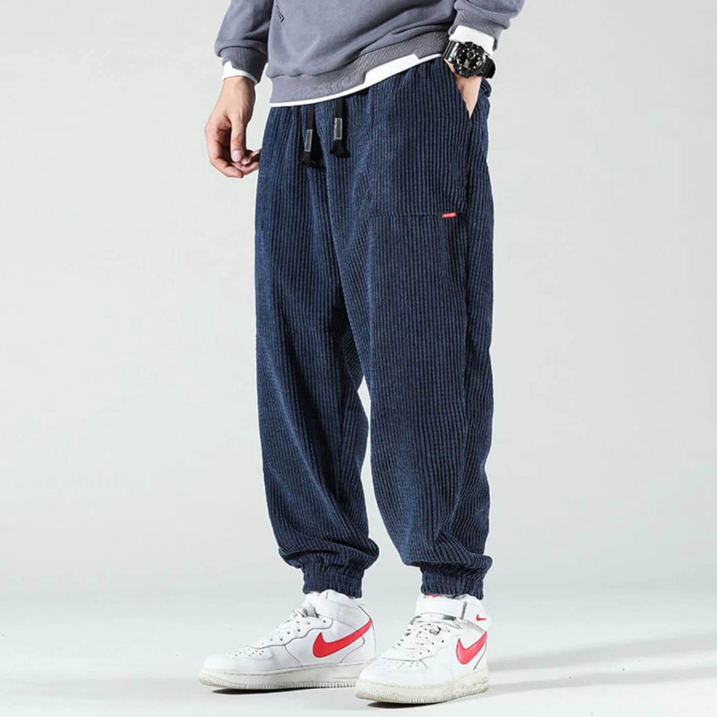Lucas® | Stylish Cord Jogging Pants - Image 2