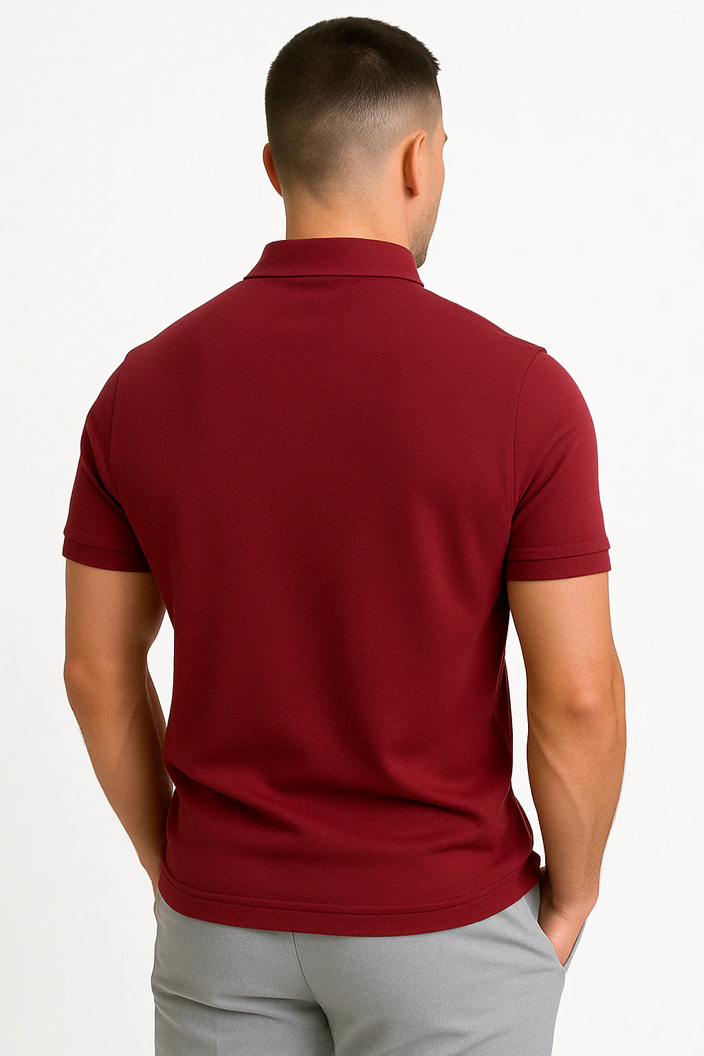 Lucas | MODERN POLO SHIRT WITH MID-ZIP - Image 13
