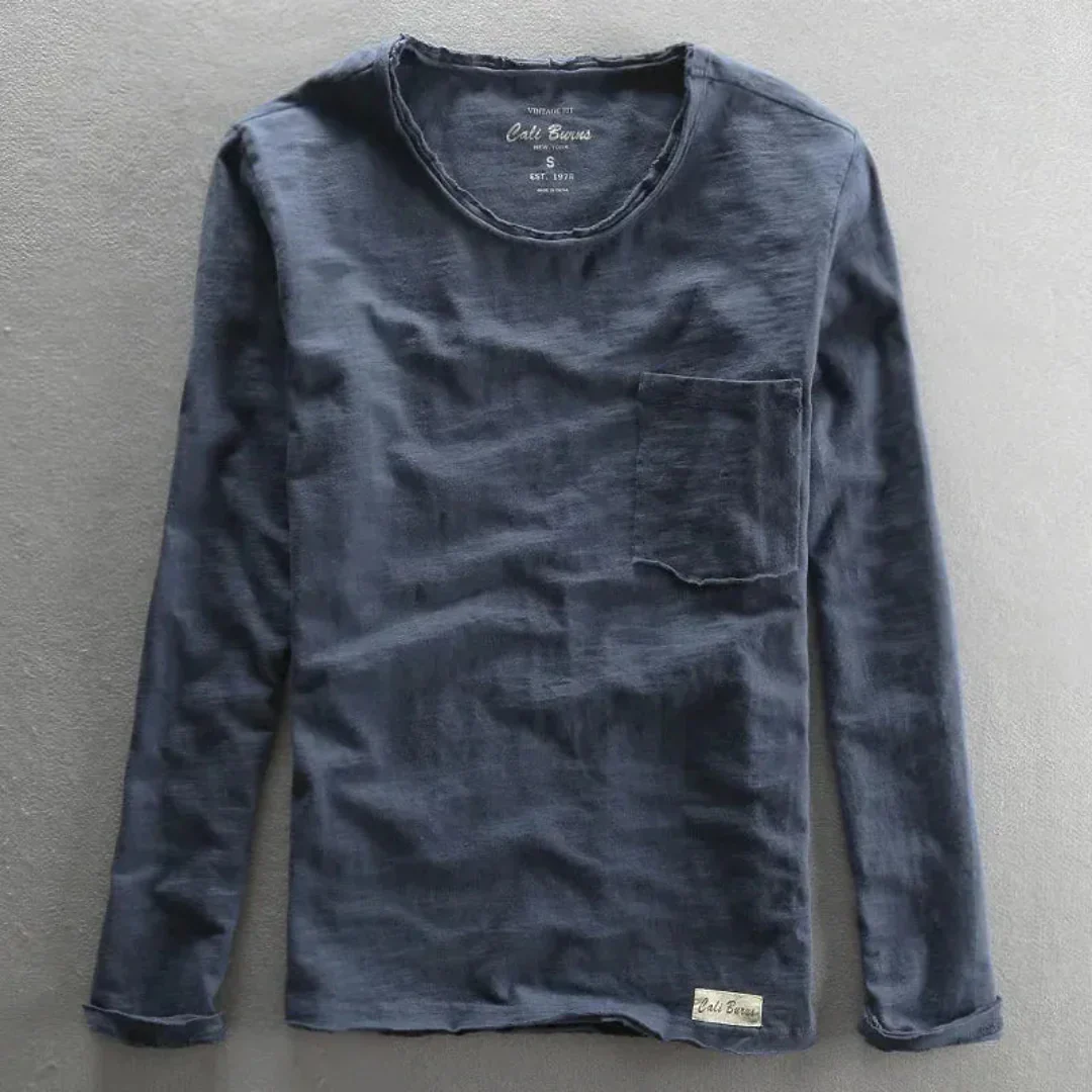 Lucas | Zen Soft Cotton Long Sleeves Shirt - Image 5
