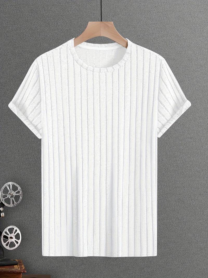 Lucero® | Ribbed Casual Short Sleeve T-Shirt - Image 14