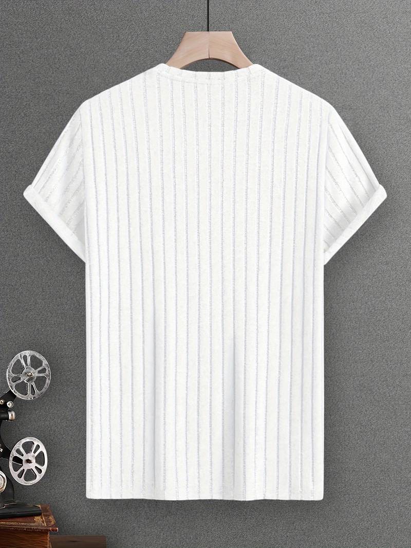 Lucero® | Ribbed Casual Short Sleeve T-Shirt - Image 8