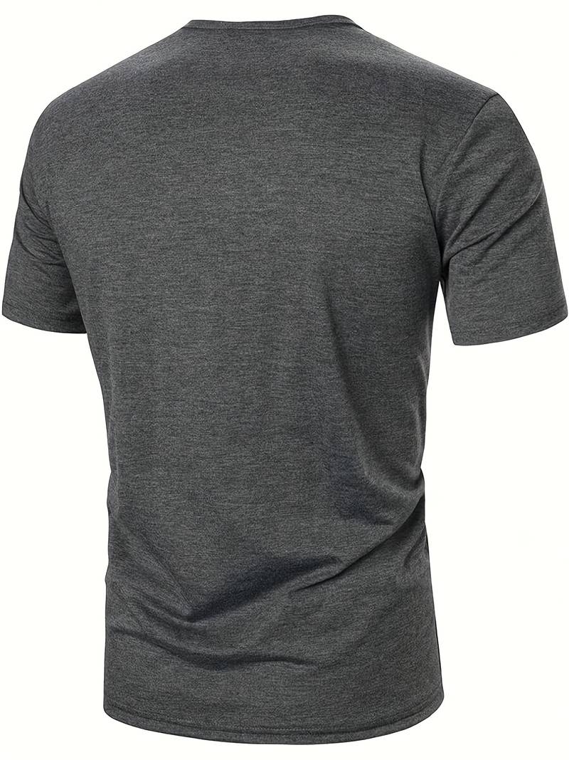 Lucia® | T-Shirt With Different Color Blocks For Men - Image 11
