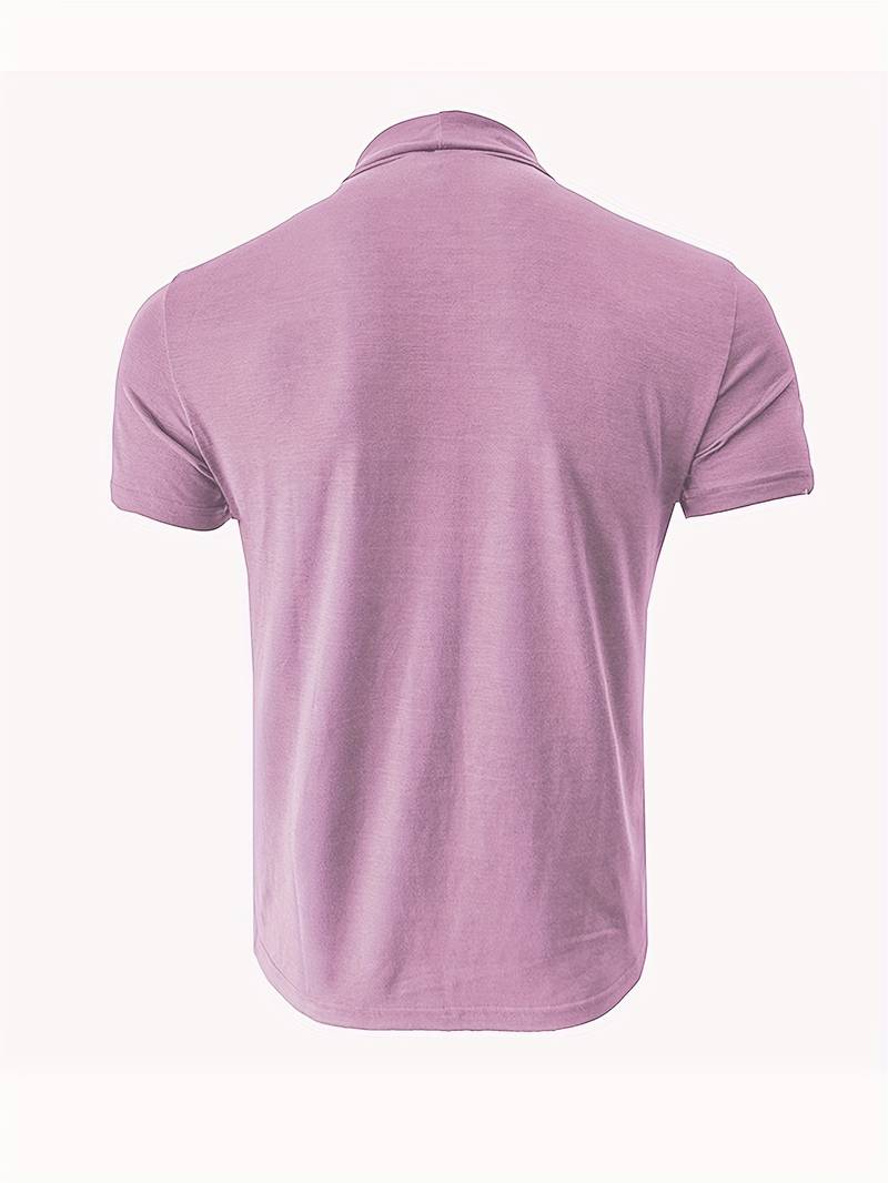 Lucian® | Casual Short Sleeve Turtleneck T-Shirt - Image 28