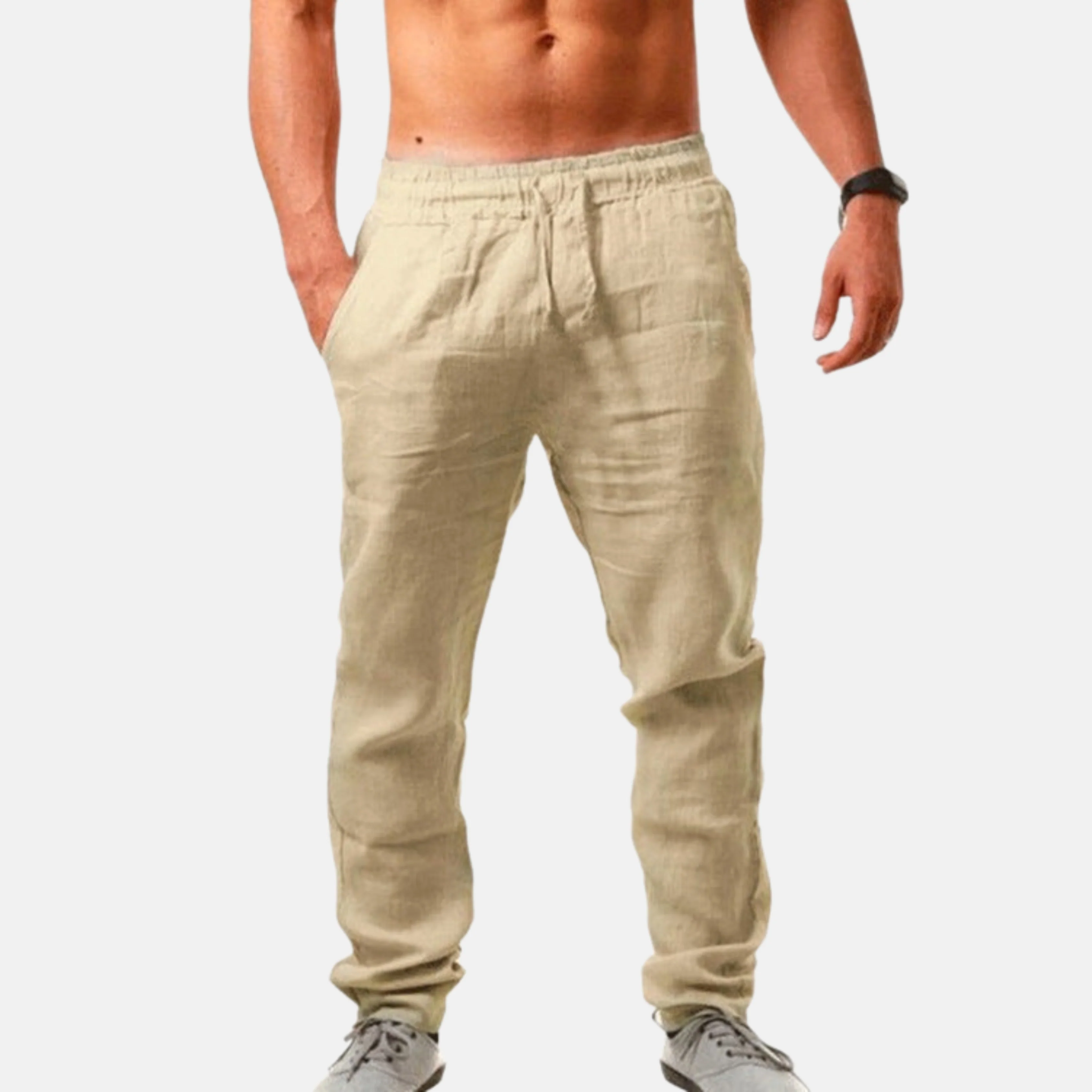 Lucian® | Stylish And Lightweight Linen Trousers - Image 2