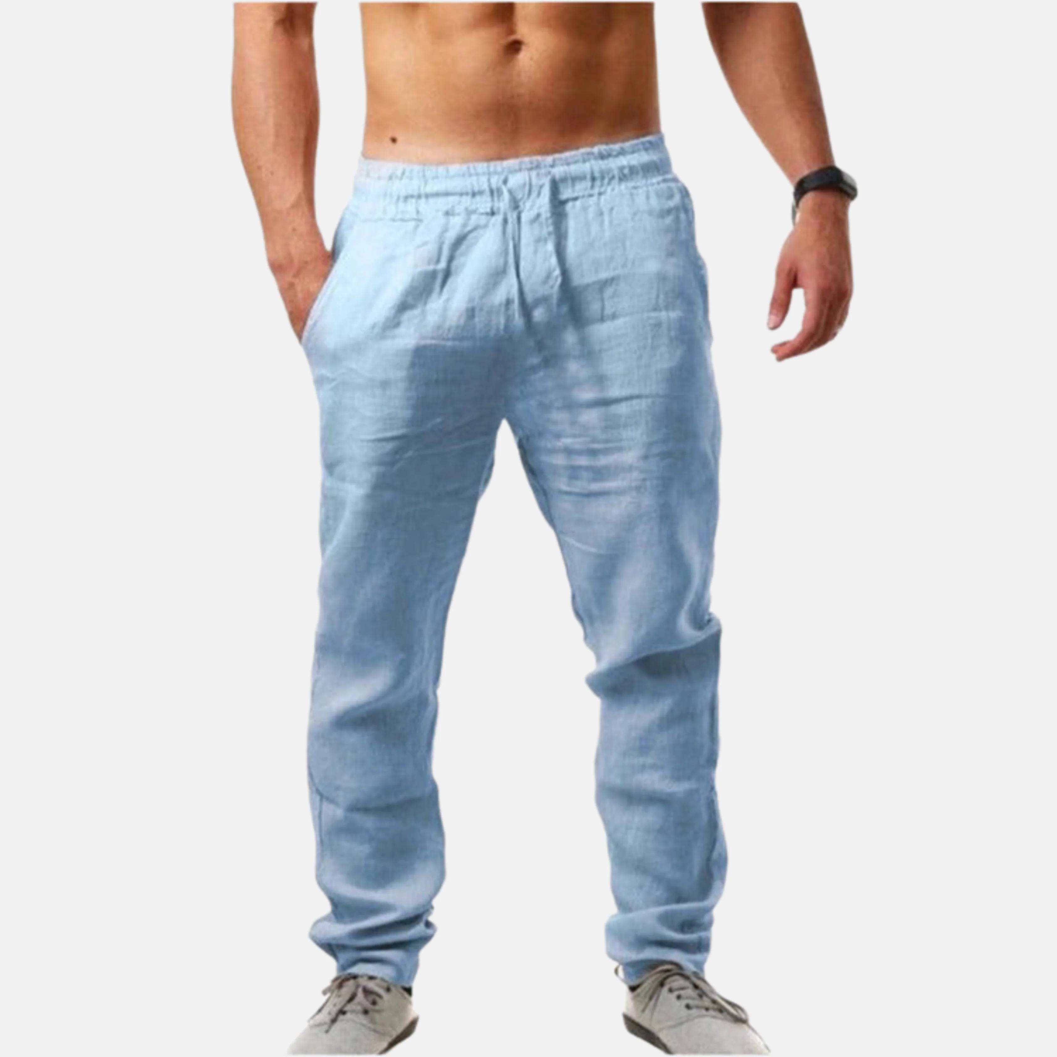 Lucian® | Stylish And Lightweight Linen Trousers - Image 3