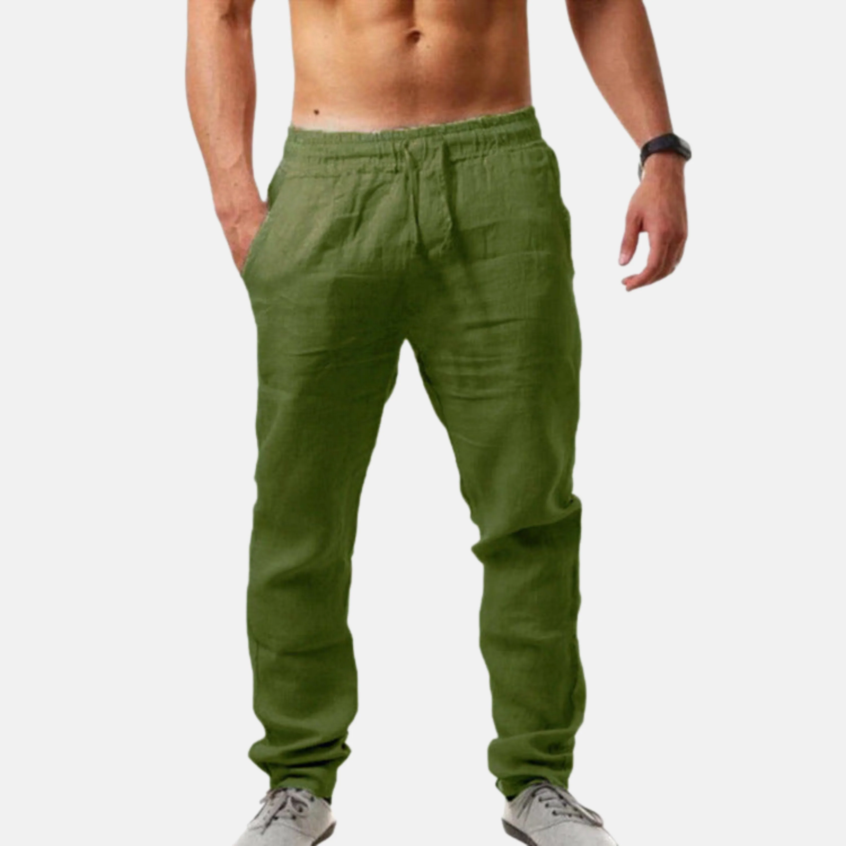 Lucian® | Stylish And Lightweight Linen Trousers - Image 8
