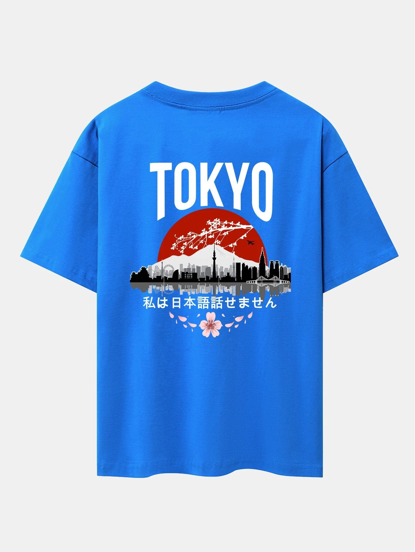Lucian® | Tokyo Scenery Back Print Oversize T-Shirt - Image 15