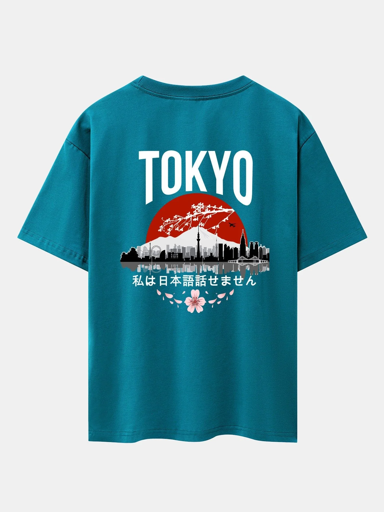 Lucian® | Tokyo Scenery Back Print Oversize T-Shirt - Image 19