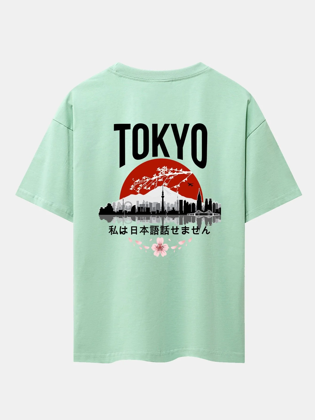 Lucian® | Tokyo Scenery Back Print Oversize T-Shirt - Image 21