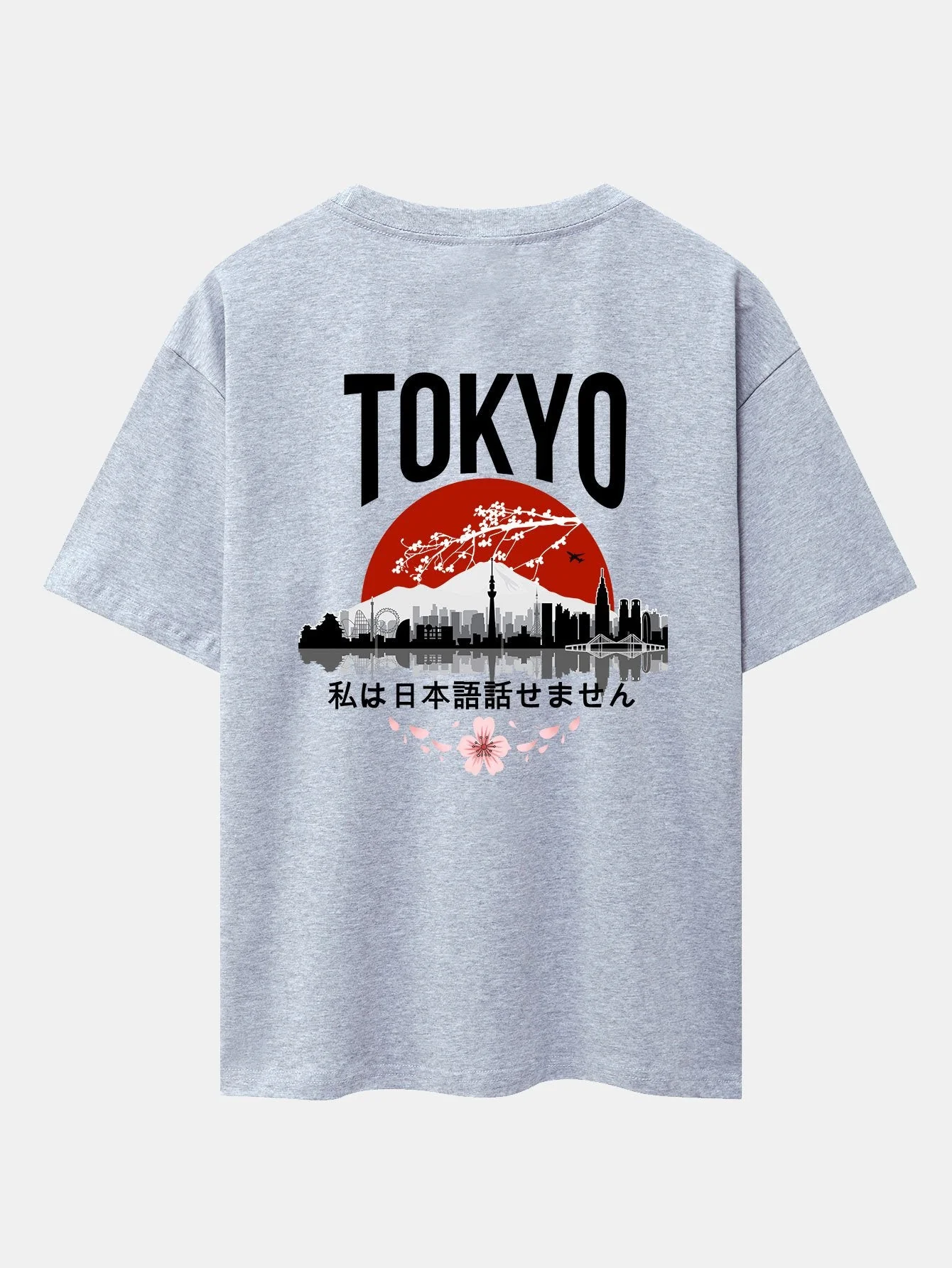 Lucian® | Tokyo Scenery Back Print Oversize T-Shirt - Image 9