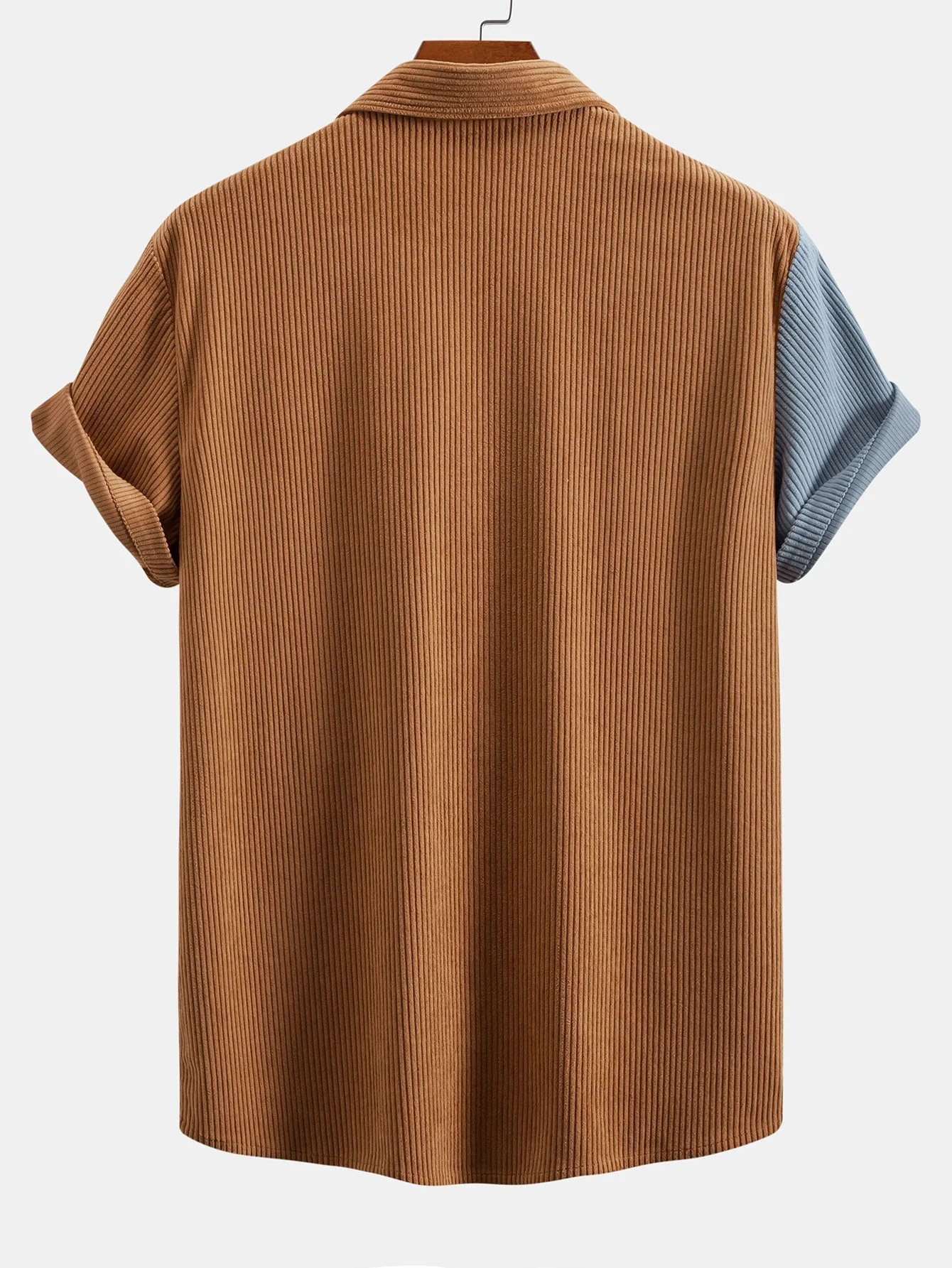 Luciano® | Colorblock Corduroy Shirt - Image 2