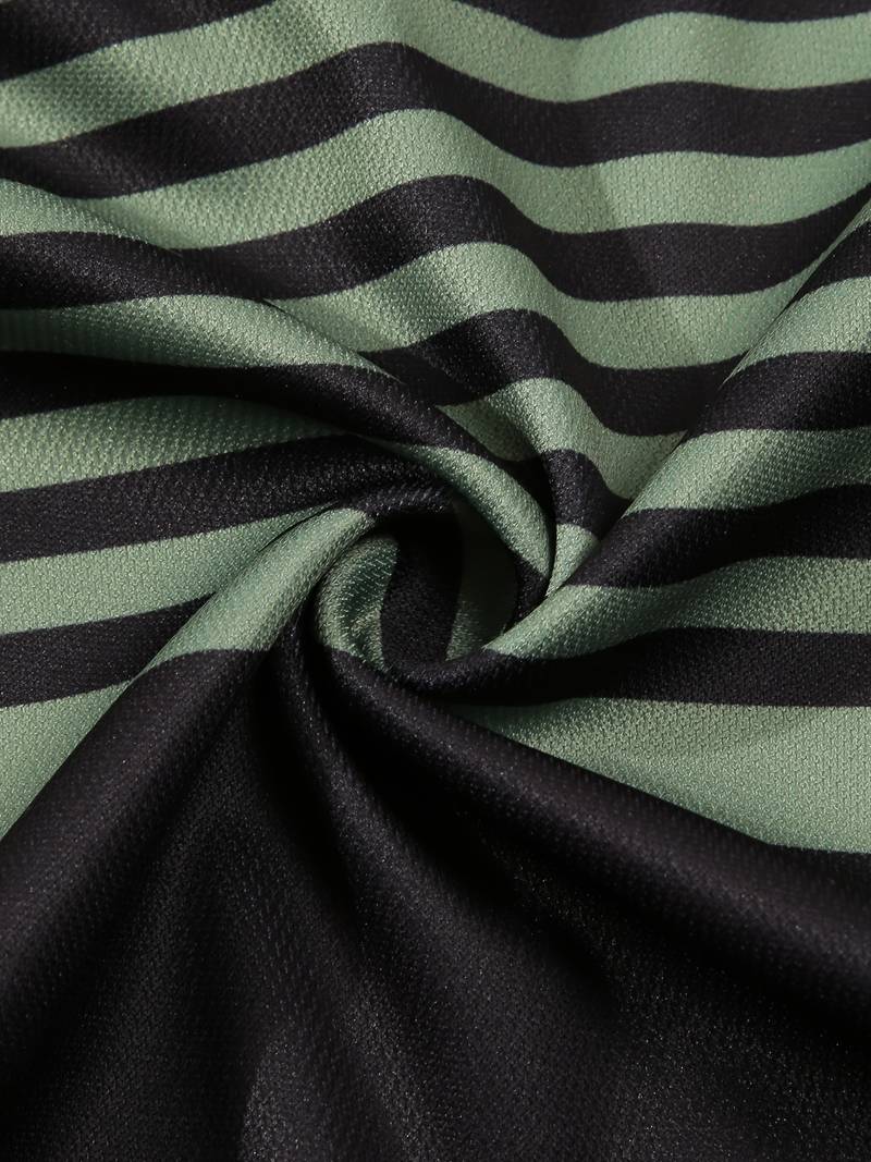 Lucie® | Casual Short Sleeve Stripe Polo Shirt For Men - Image 6