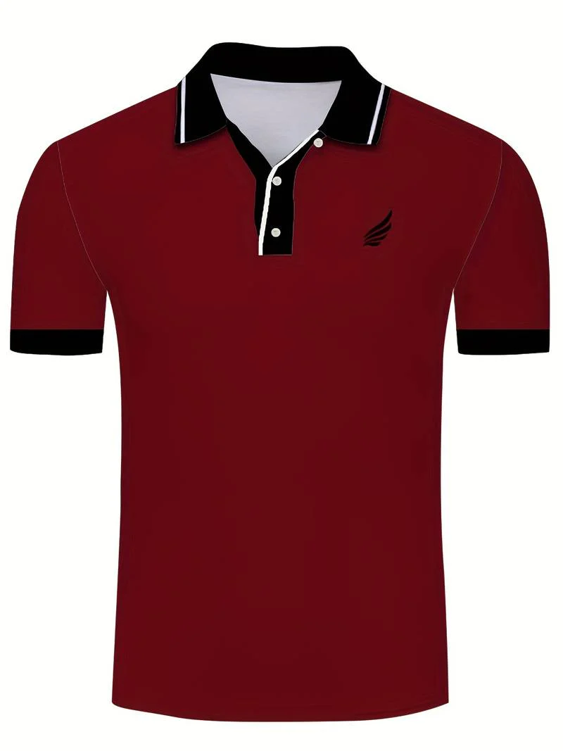 Lucila® | Casual, Plain Polo Shirt For Men - Image 5