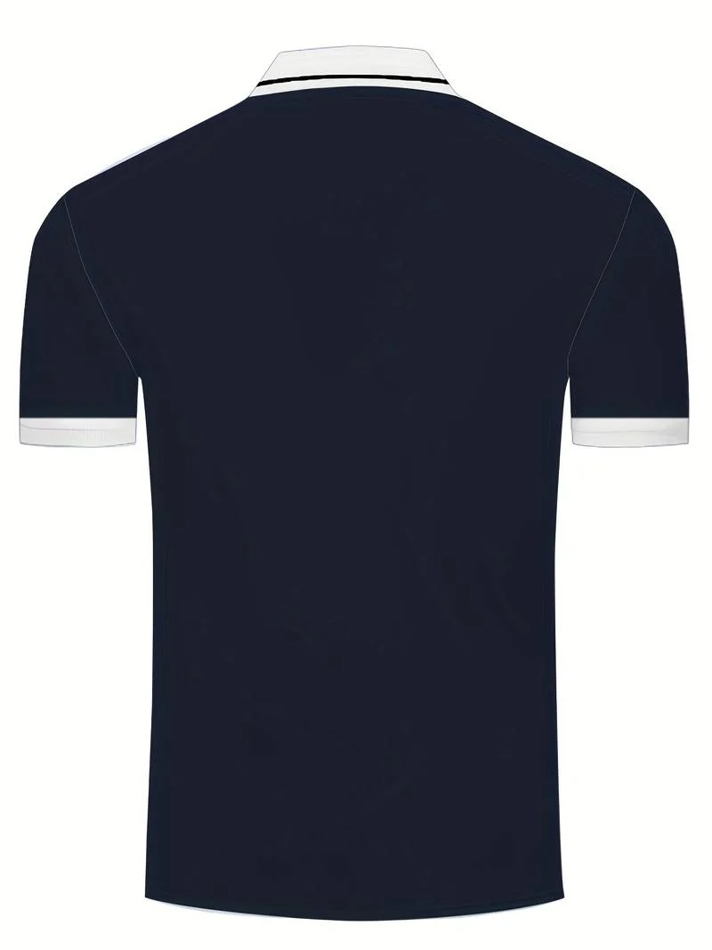 Lucila® | Casual, Plain Polo Shirt For Men - Image 6