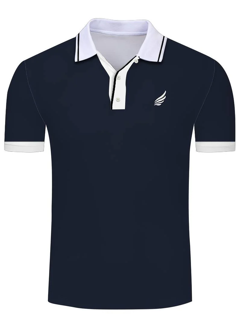 Lucila® | Casual, Plain Polo Shirt For Men - Image 7