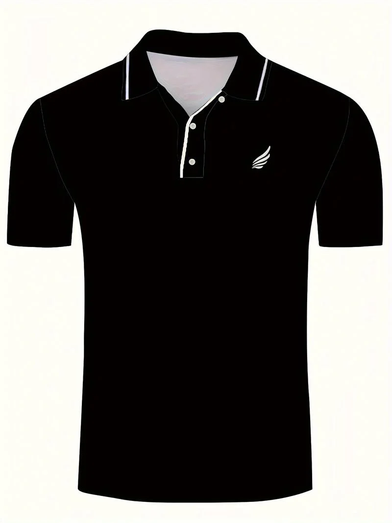 Lucila® | Casual, Plain Polo Shirt For Men - Image 9