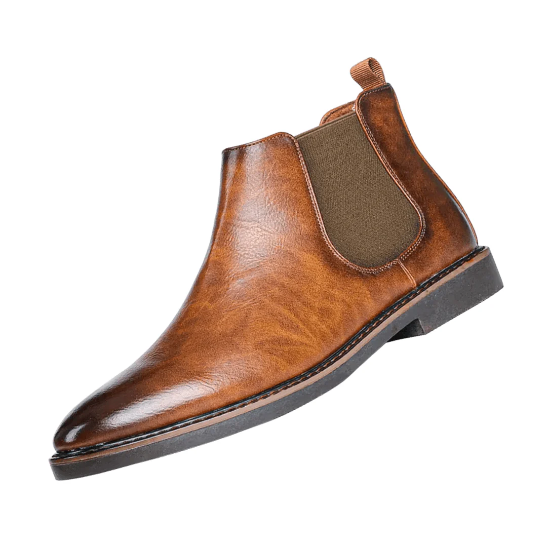 Lucio® | Men’s Chelsea Boots With Contrast Stitch - Image 2