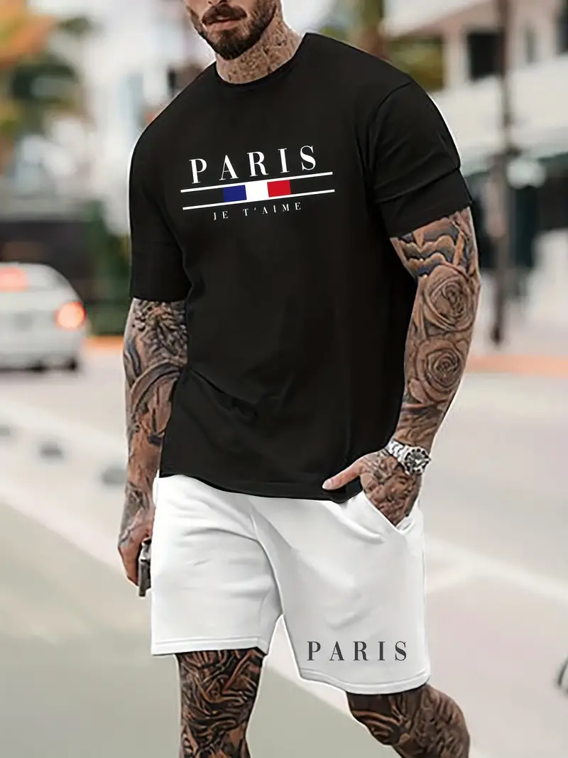 Lucky® | Casual 2-Piece T-Shirt And Shorts For Men - Image 3