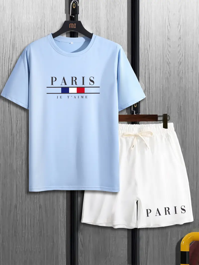 Lucky® | Casual 2-Piece T-Shirt And Shorts For Men - Image 4
