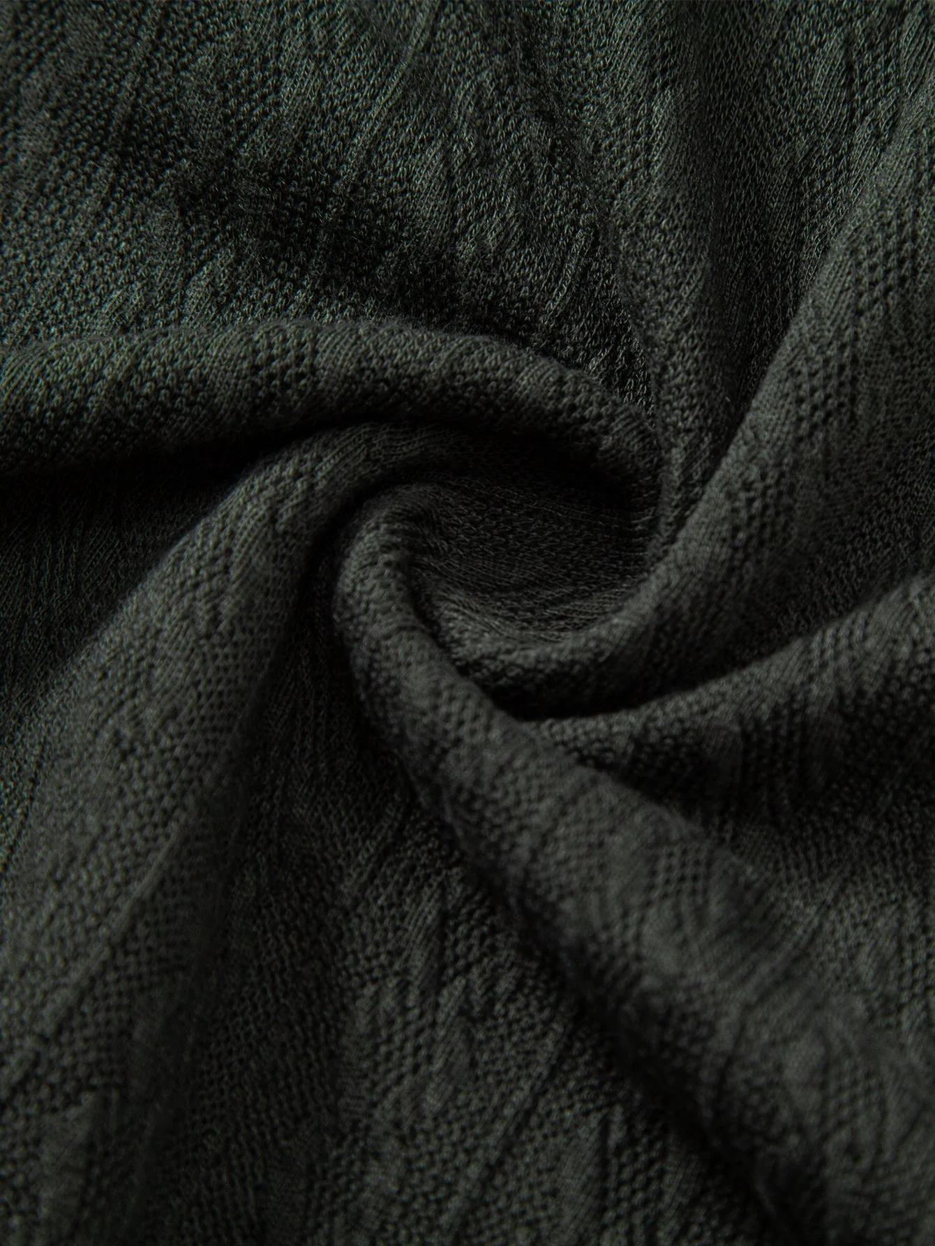 Ludovico® | Long Sleeve Twist Jacquard Polo Shirt - Image 13