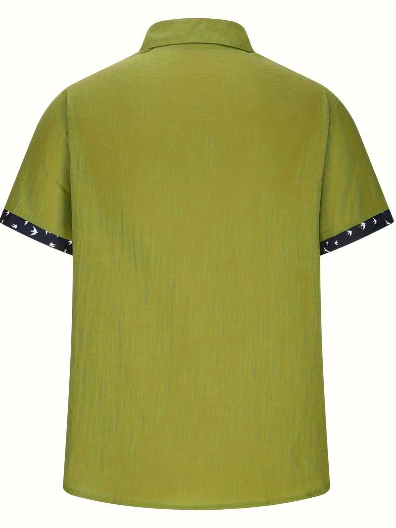 Ludwig® | Stylish, Loose, Matching Color Shirt Made Of Cotton Blend - Image 7