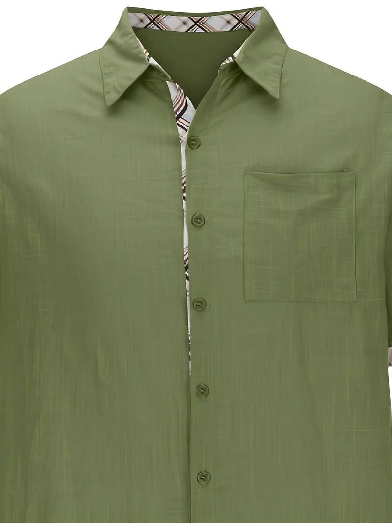 Luella® | Stylish Traditional Shirt With Checkered Graphic Print - Image 2