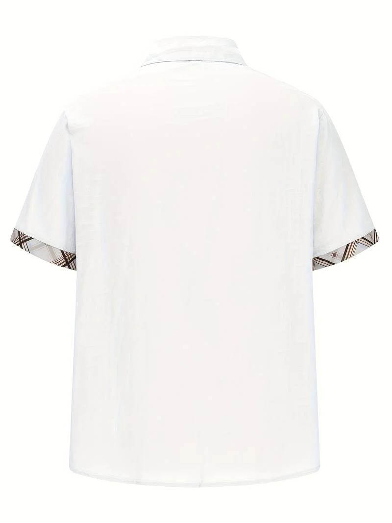 Luella® | Stylish Traditional Shirt With Checkered Graphic Print - Image 4