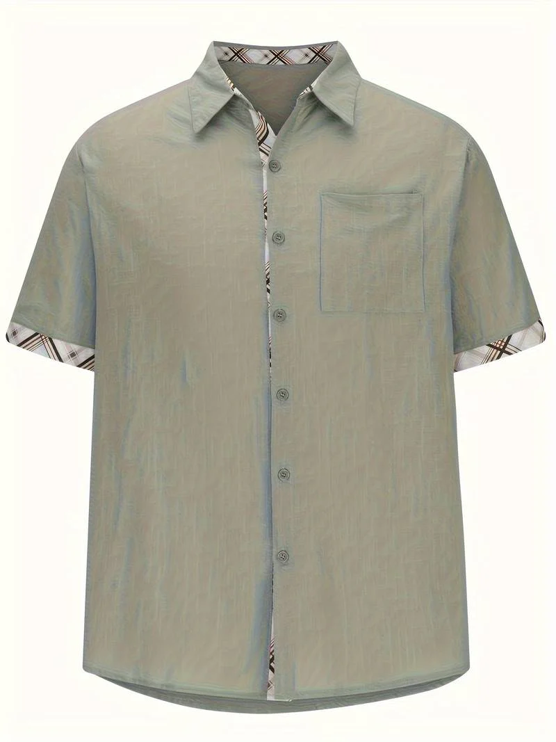 Luella® | Stylish Traditional Shirt With Checkered Graphic Print - Image 8