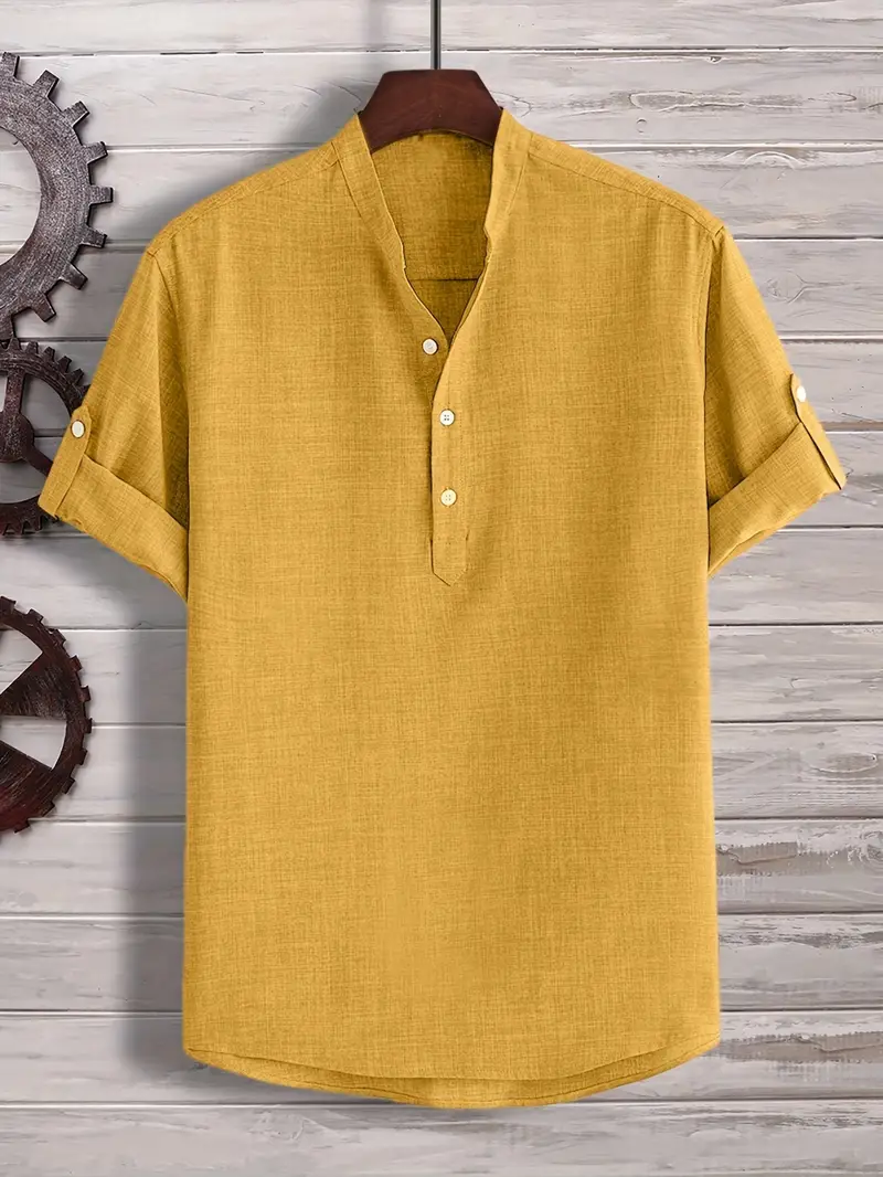 Luigi® | Casual Short Sleeve T-Shirt For Men - Image 5