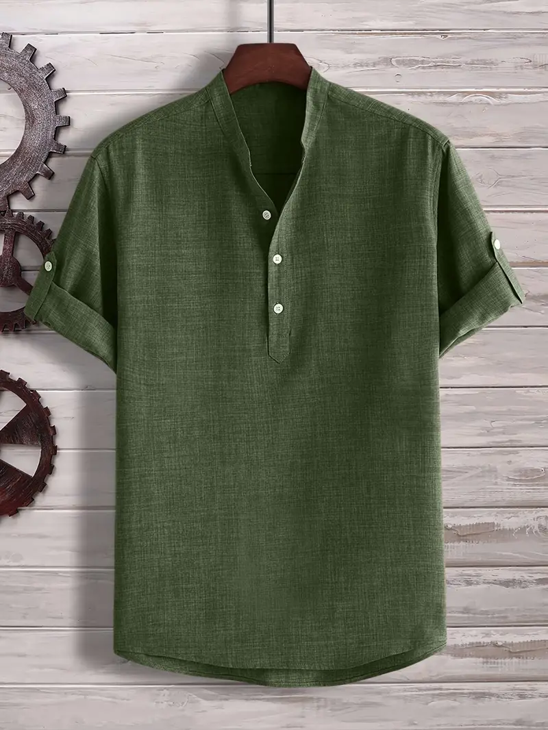 Luigi® | Casual Short Sleeve T-Shirt For Men - Image 6