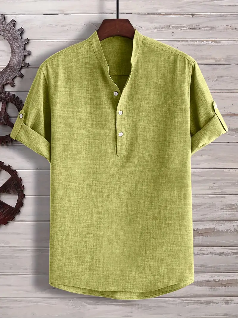 Luigi® | Casual Short Sleeve T-Shirt For Men - Image 7