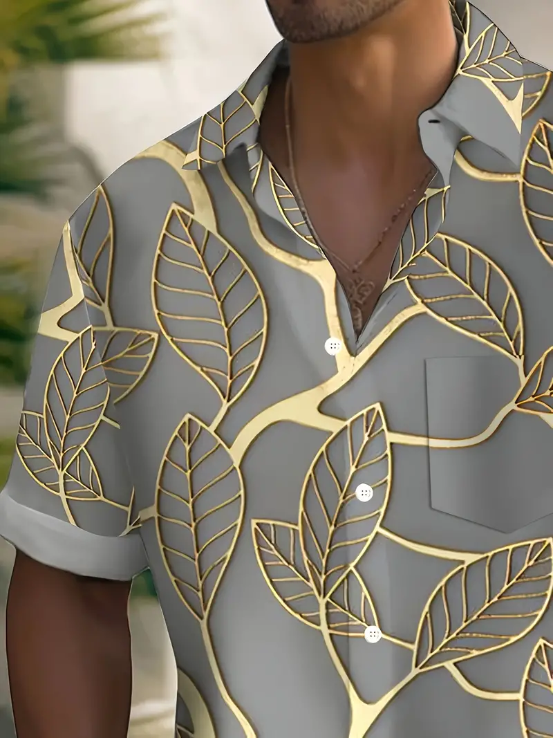 Luis® | Digital Short-Sleeved Shirt For Men - Image 2
