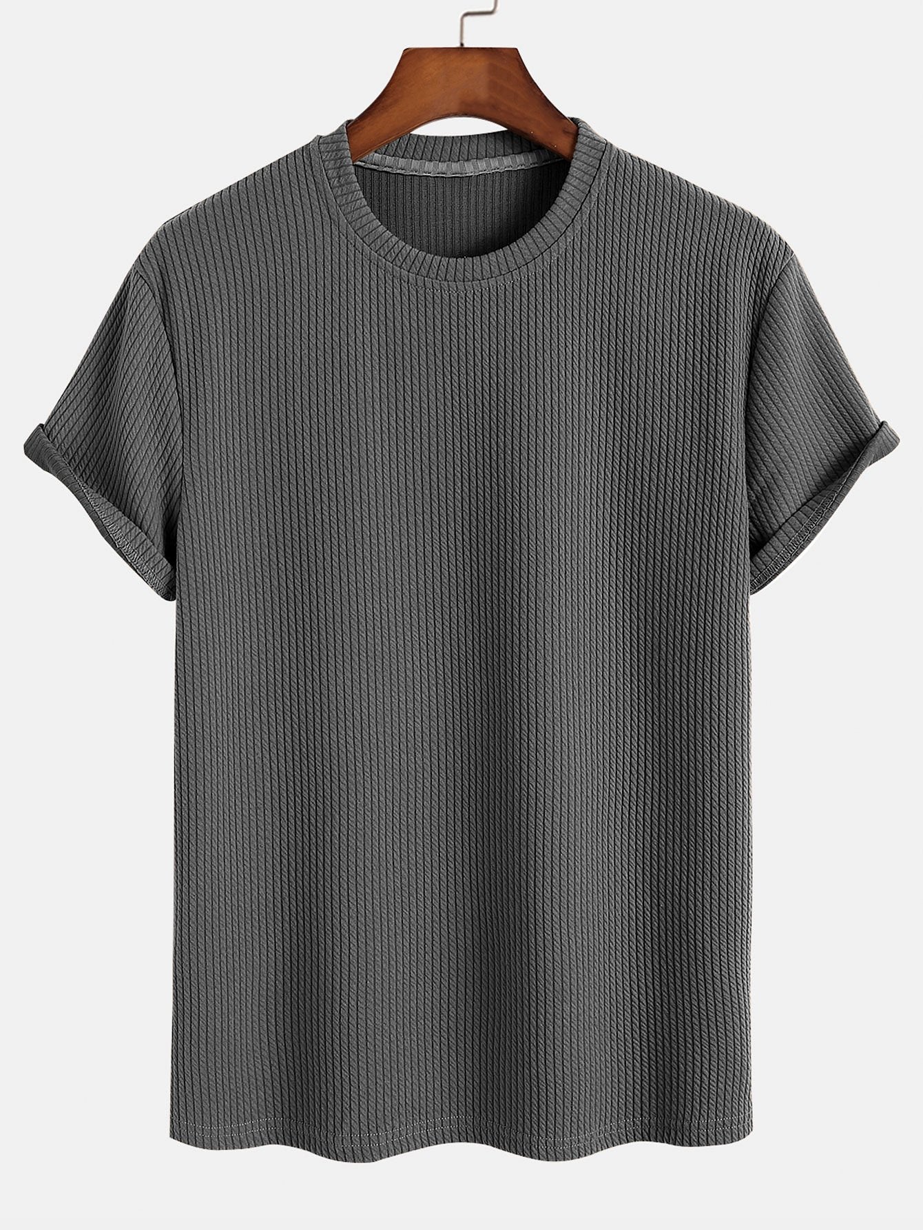 Luis® | T-Shirt Muscle Fit A Coste - Image 5