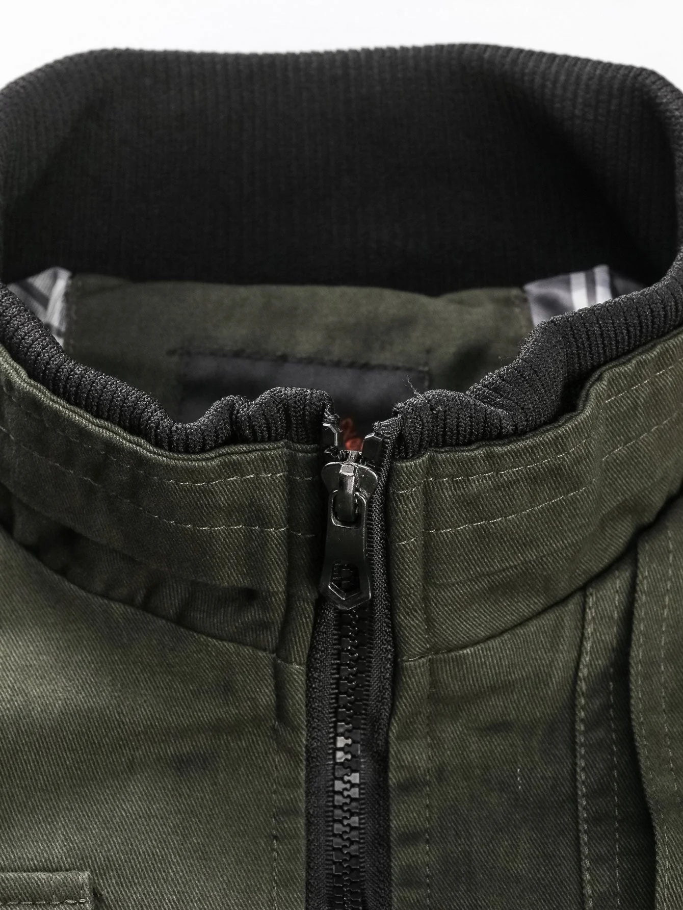 Luis | Chino Zip Up Jacket - Image 7