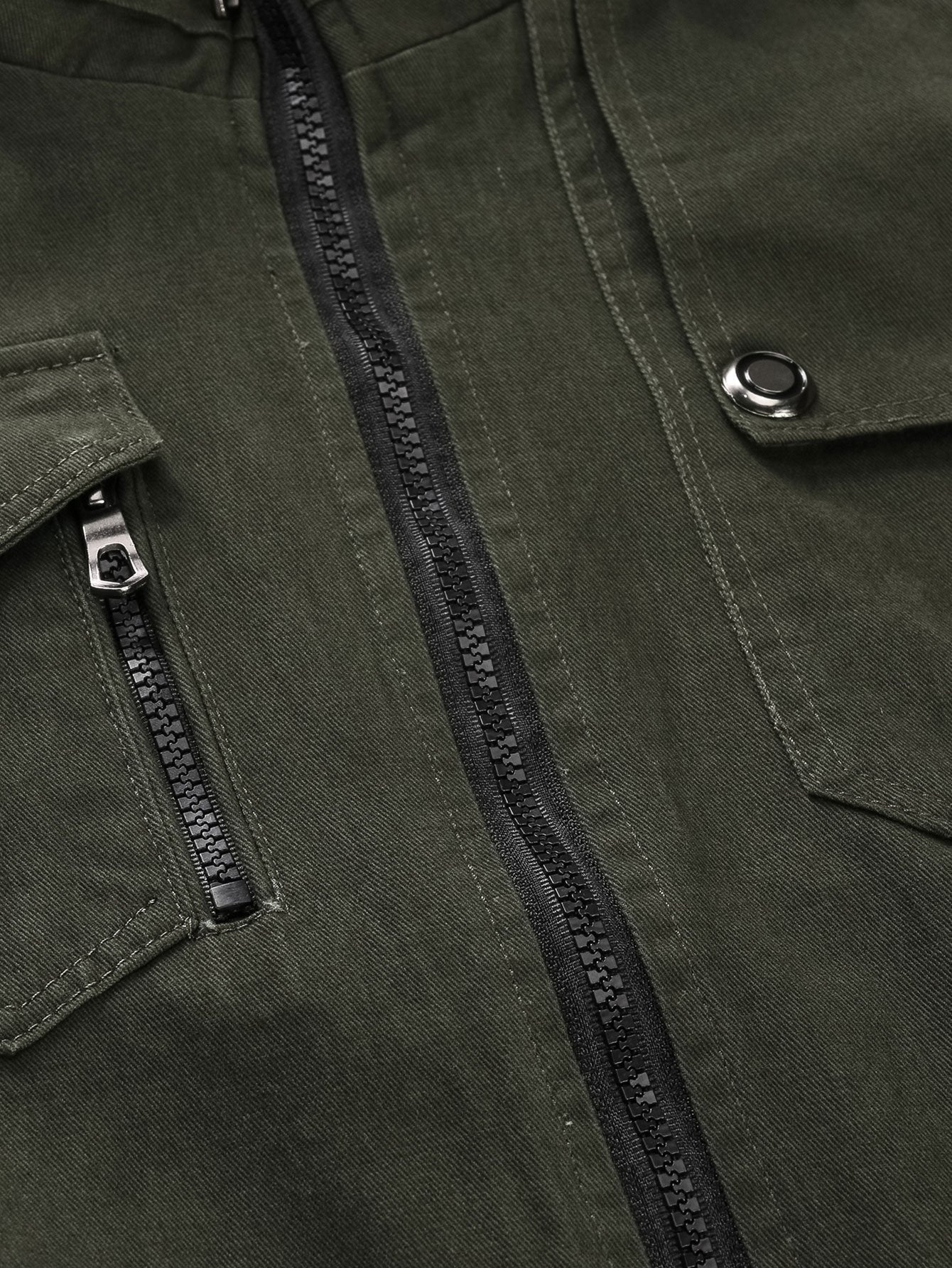 Luis | Chino Zip Up Jacket - Image 8