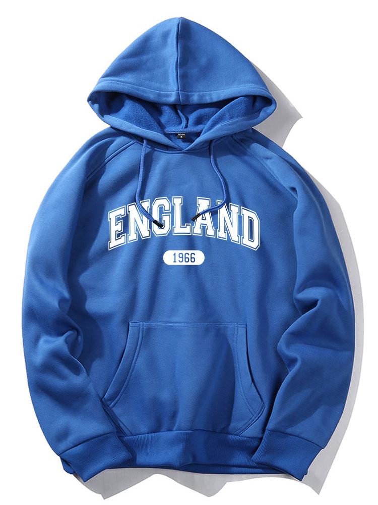 Lyle | England Letter Print Hoodie - Image 9