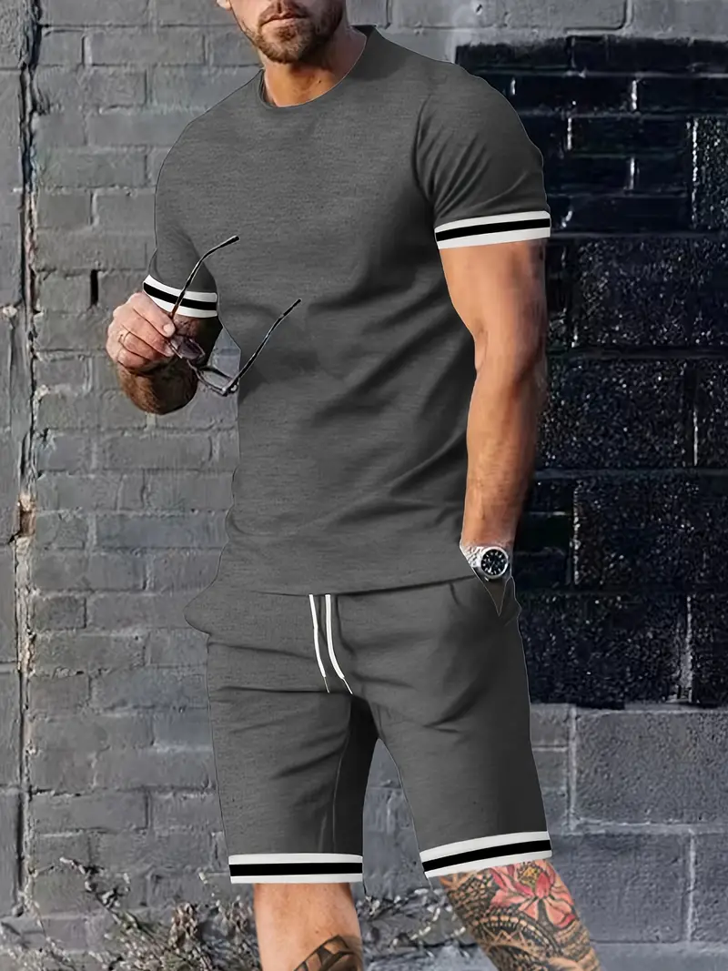Lyndsey® | Short Sleeve Crew Neck T-Shirt For Men - Image 4