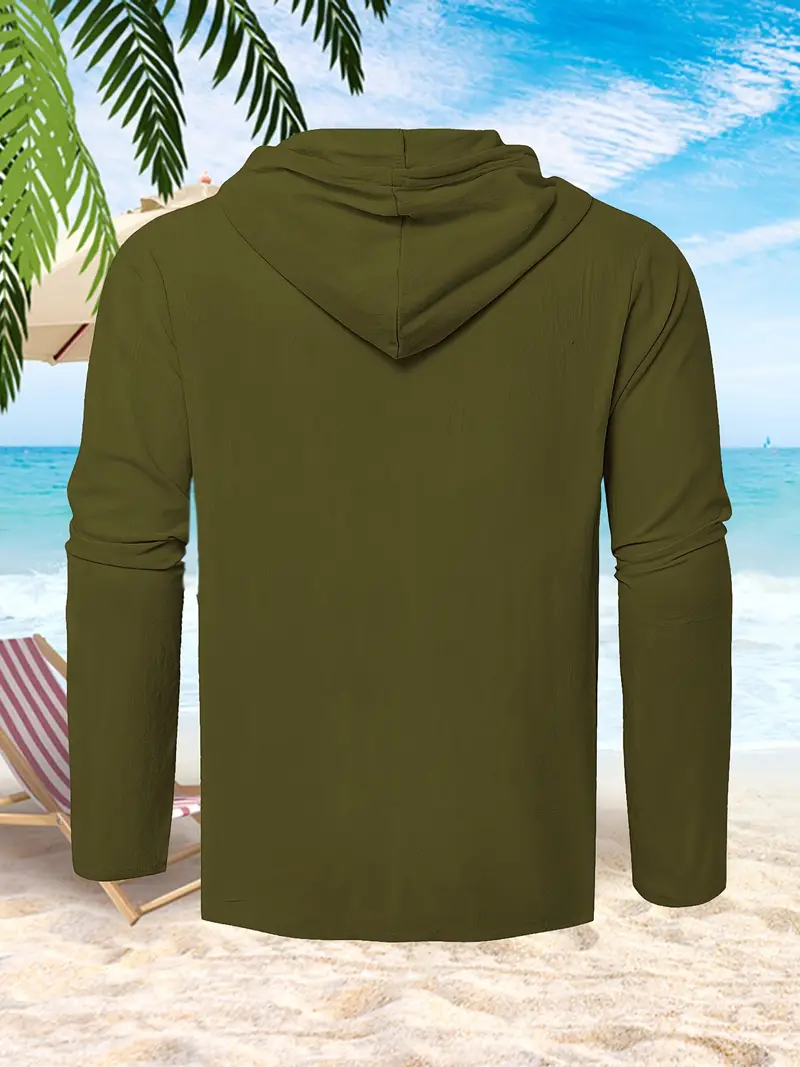Lynea® | Casual Hooded Shirt With Buttons - Image 16