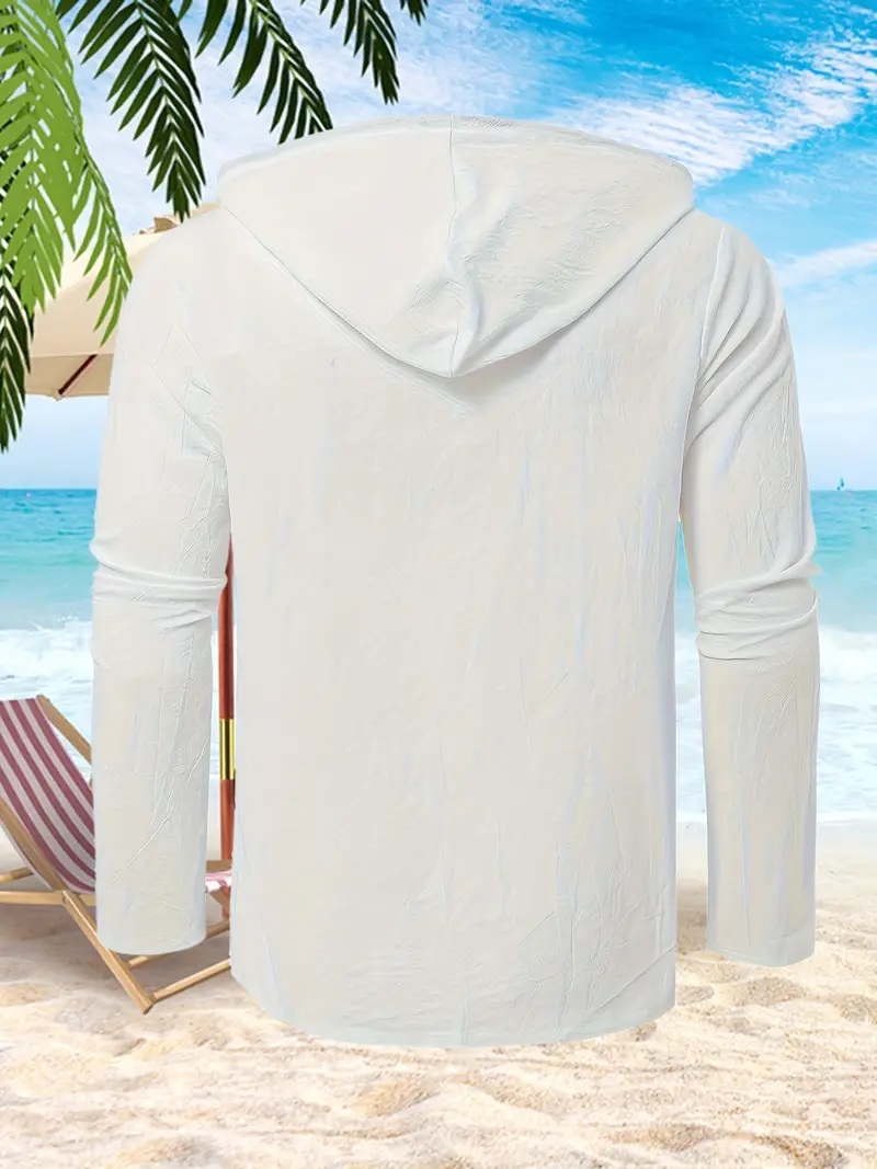 Lynea® | Casual Hooded Shirt With Buttons - Image 4