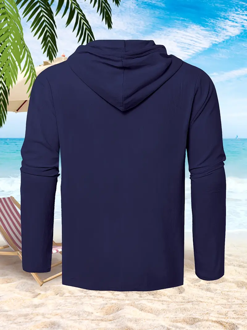 Lynea® | Casual Hooded Shirt With Buttons - Image 8